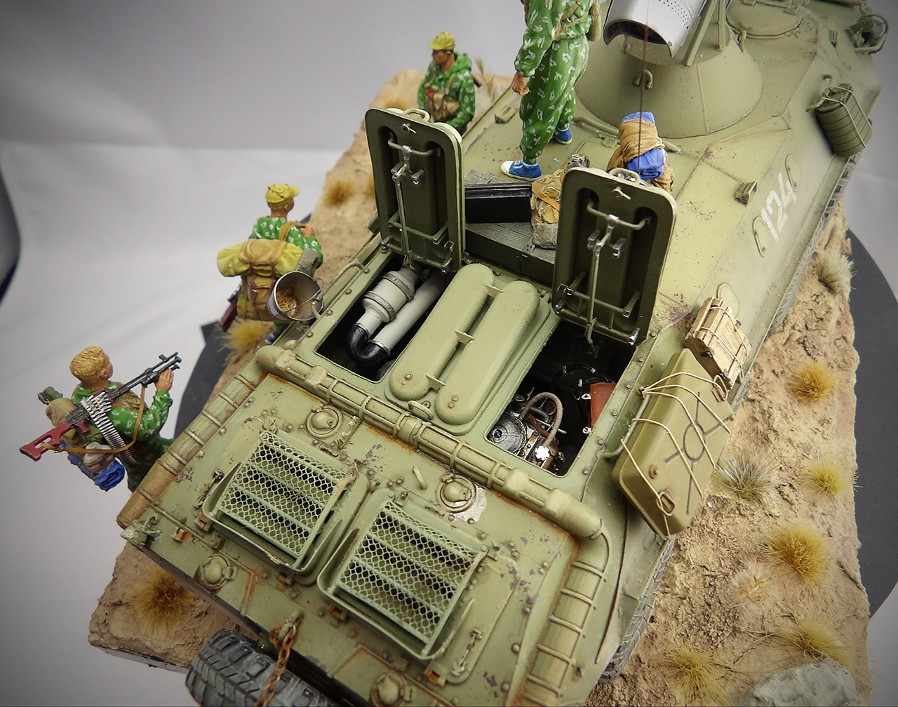 Диорамы и виньетки: Егеря выходят на охоту, фото #19