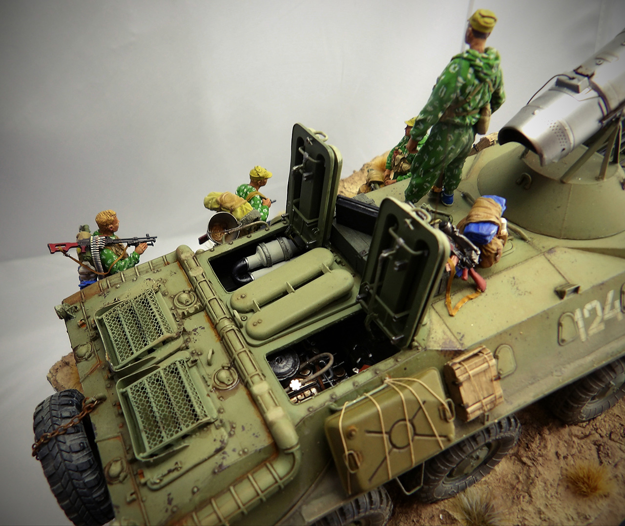 Диорамы и виньетки: Егеря выходят на охоту, фото #20