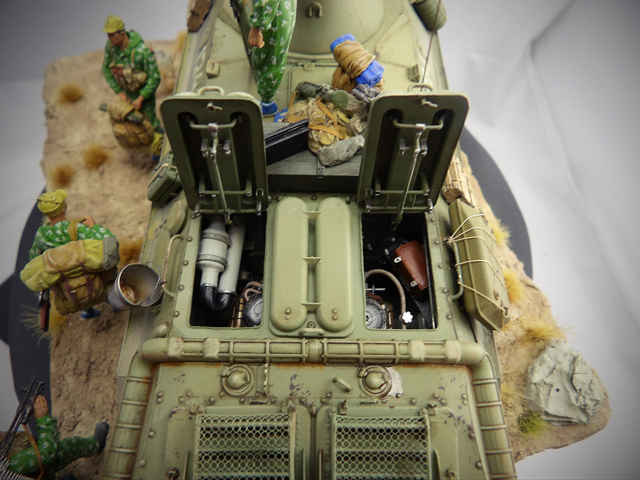 Диорамы и виньетки: Егеря выходят на охоту, фото #22