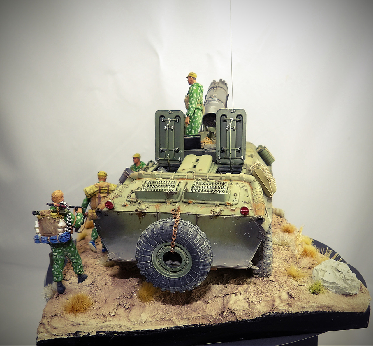 Диорамы и виньетки: Егеря выходят на охоту, фото #6