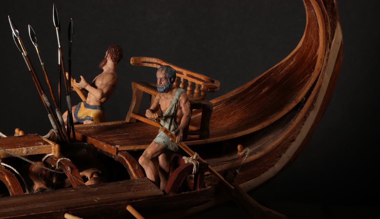 Dioramas and Vignettes: Greek monera, 12th B.C., photo #8
