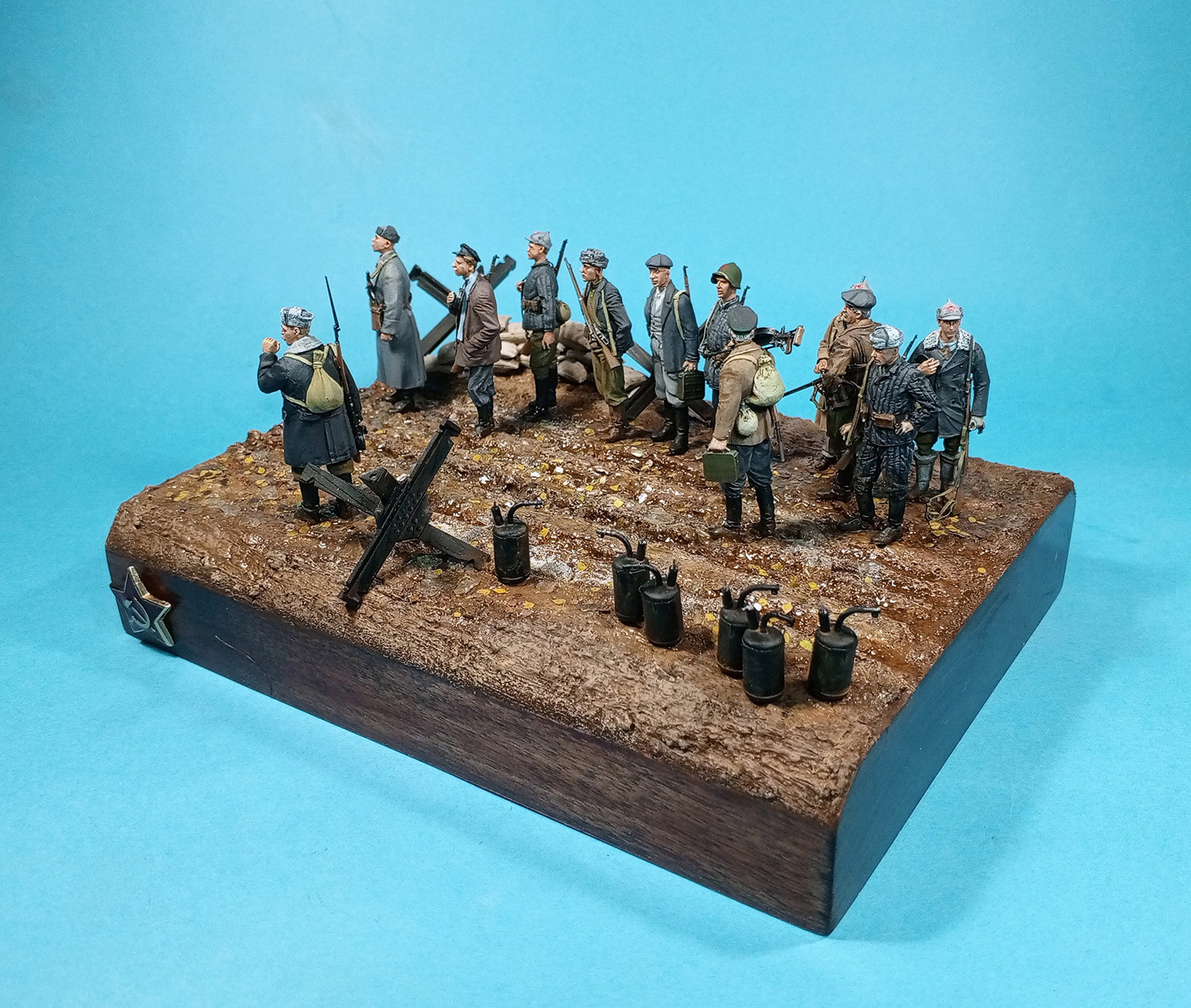 Dioramas and Vignettes: Soviet home guard, Battle for Moscow, October 1941, photo #2