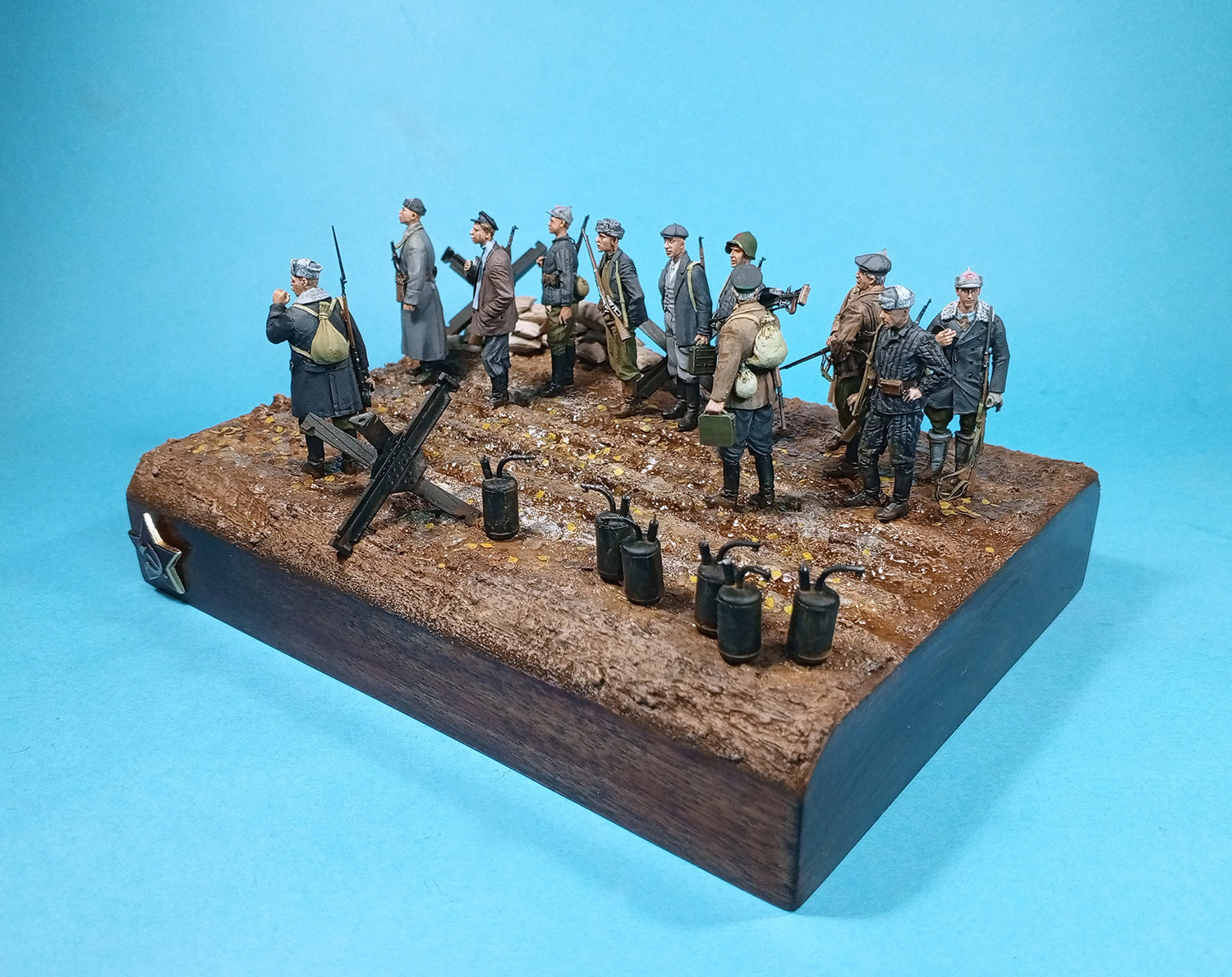 Dioramas and Vignettes: Soviet home guard, Battle for Moscow, October 1941, photo #3