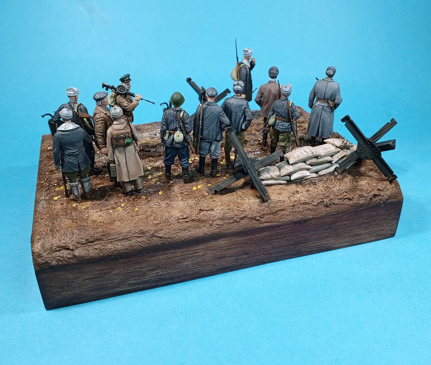 Dioramas and Vignettes: Soviet home guard, Battle for Moscow, October 1941, photo #4
