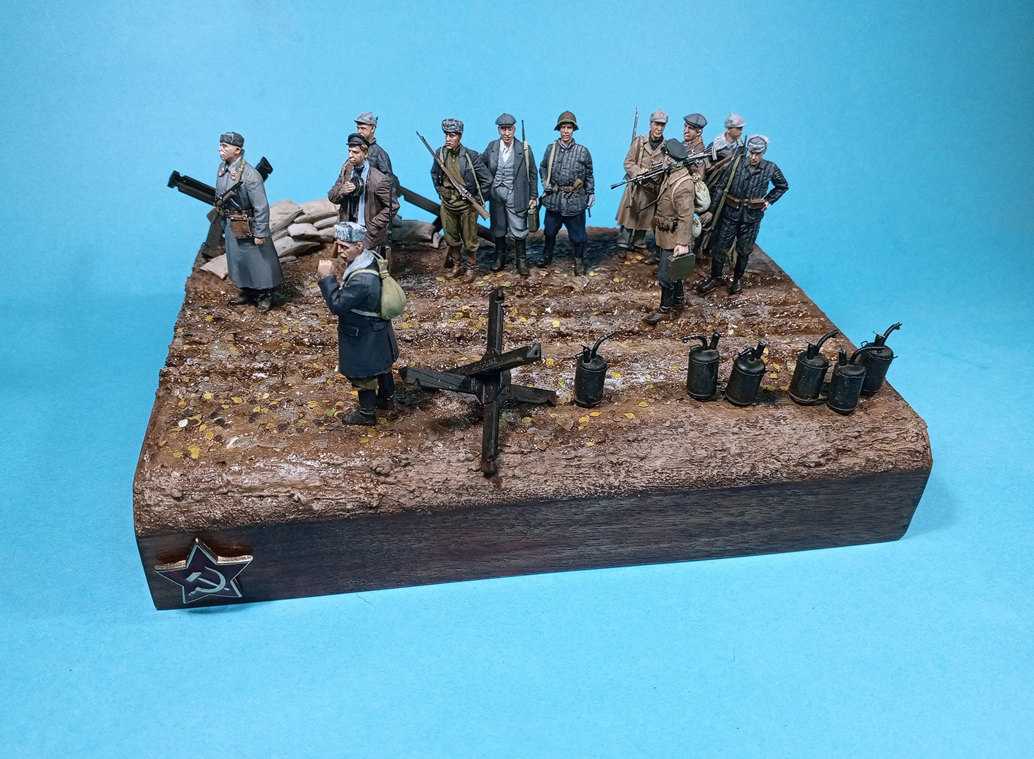Dioramas and Vignettes: Soviet home guard, Battle for Moscow, October 1941, photo #5