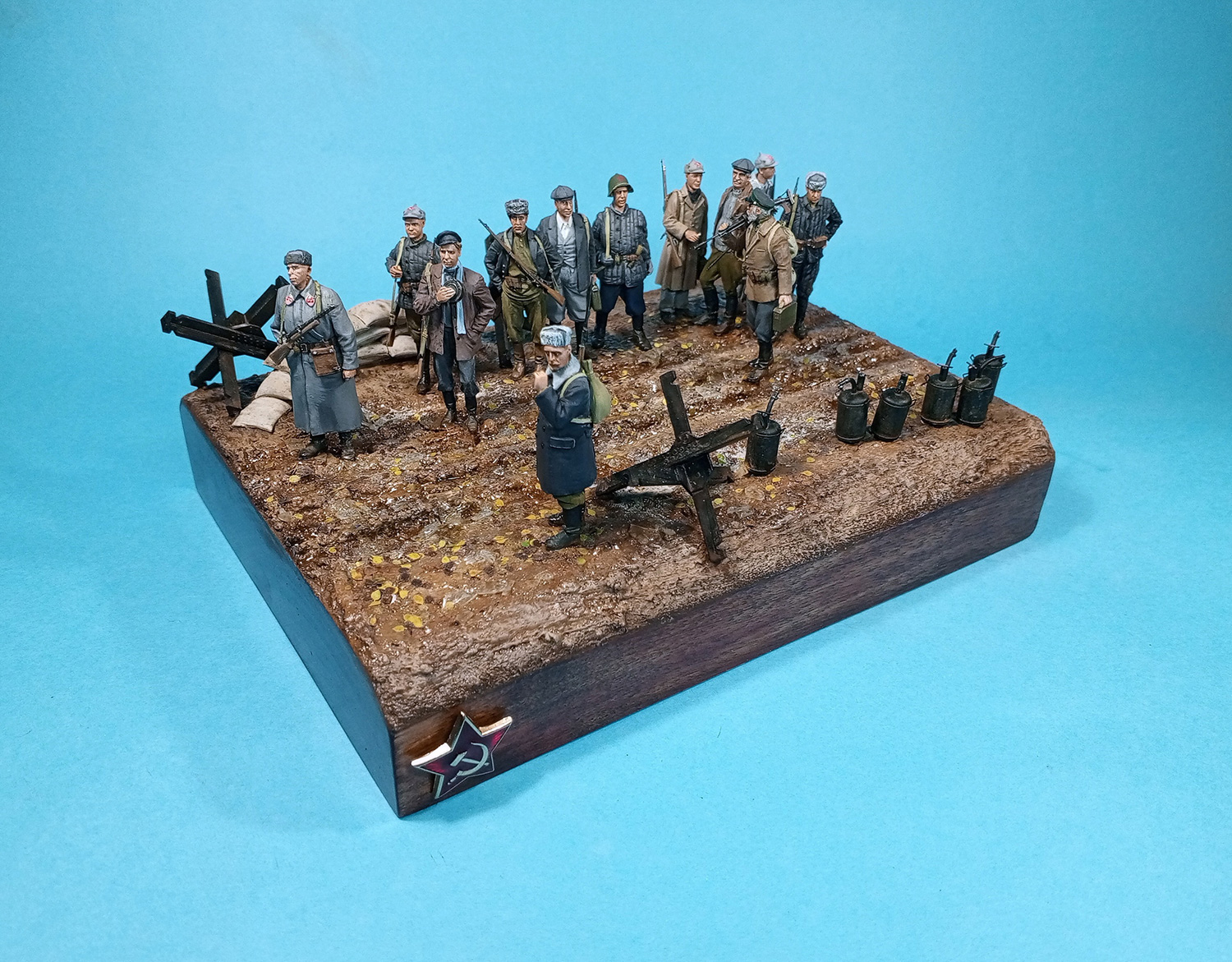 Dioramas and Vignettes: Soviet home guard, Battle for Moscow, October 1941, photo #6