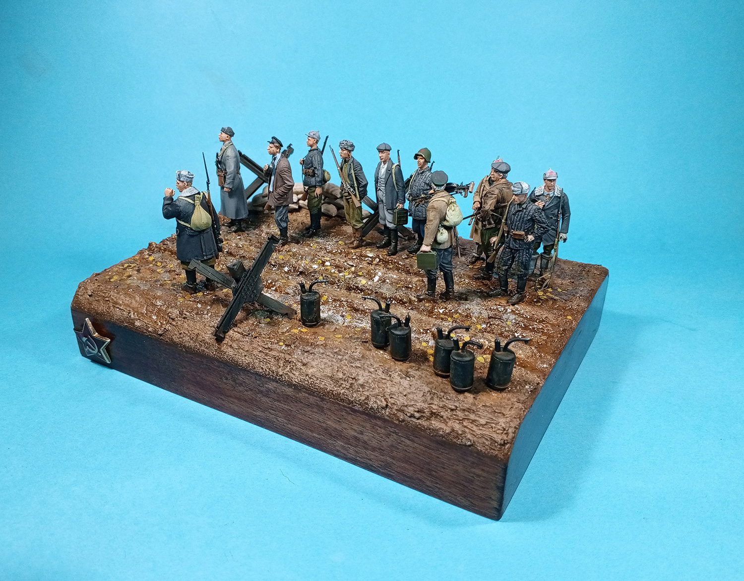 Dioramas and Vignettes: Soviet home guard, Battle for Moscow, October 1941, photo #7