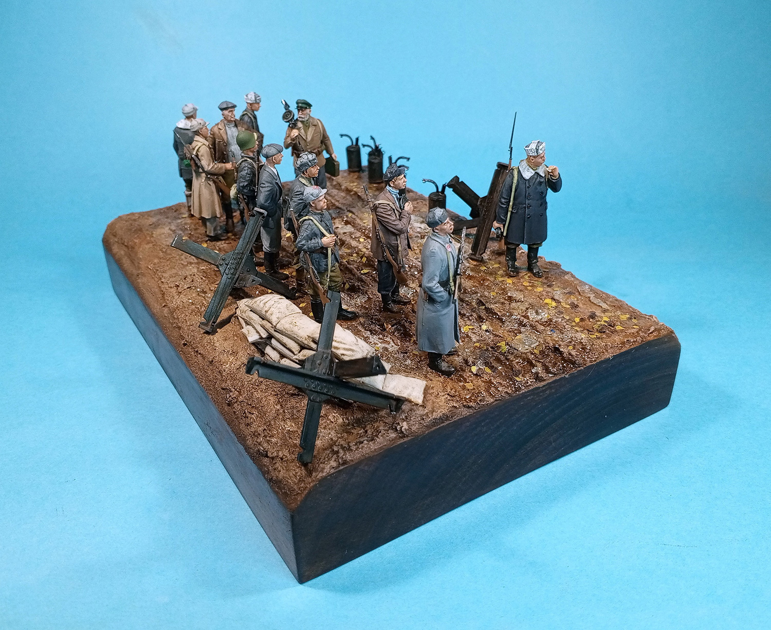 Dioramas and Vignettes: Soviet home guard, Battle for Moscow, October 1941, photo #8
