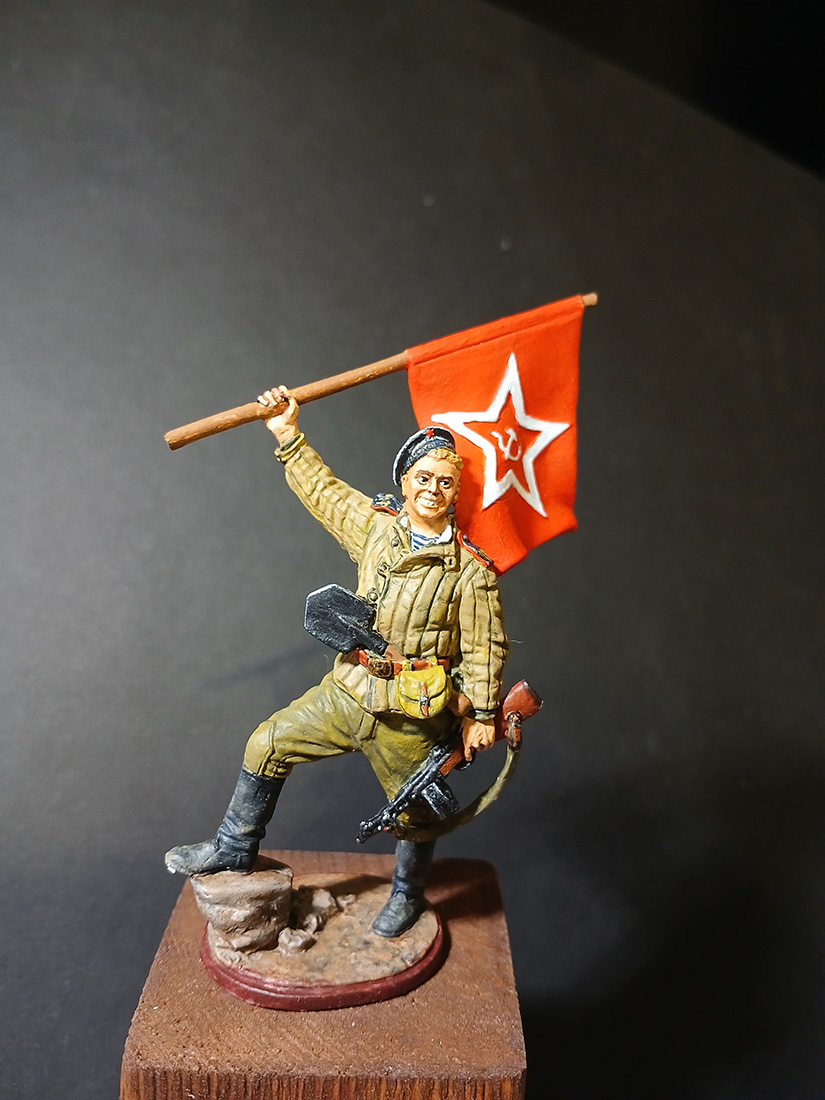 Figures: Soviet marine with a jack, photo #1
