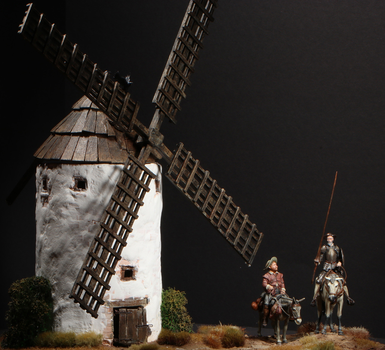 Dioramas and Vignettes: Don Quijote y Sancho, photo #1