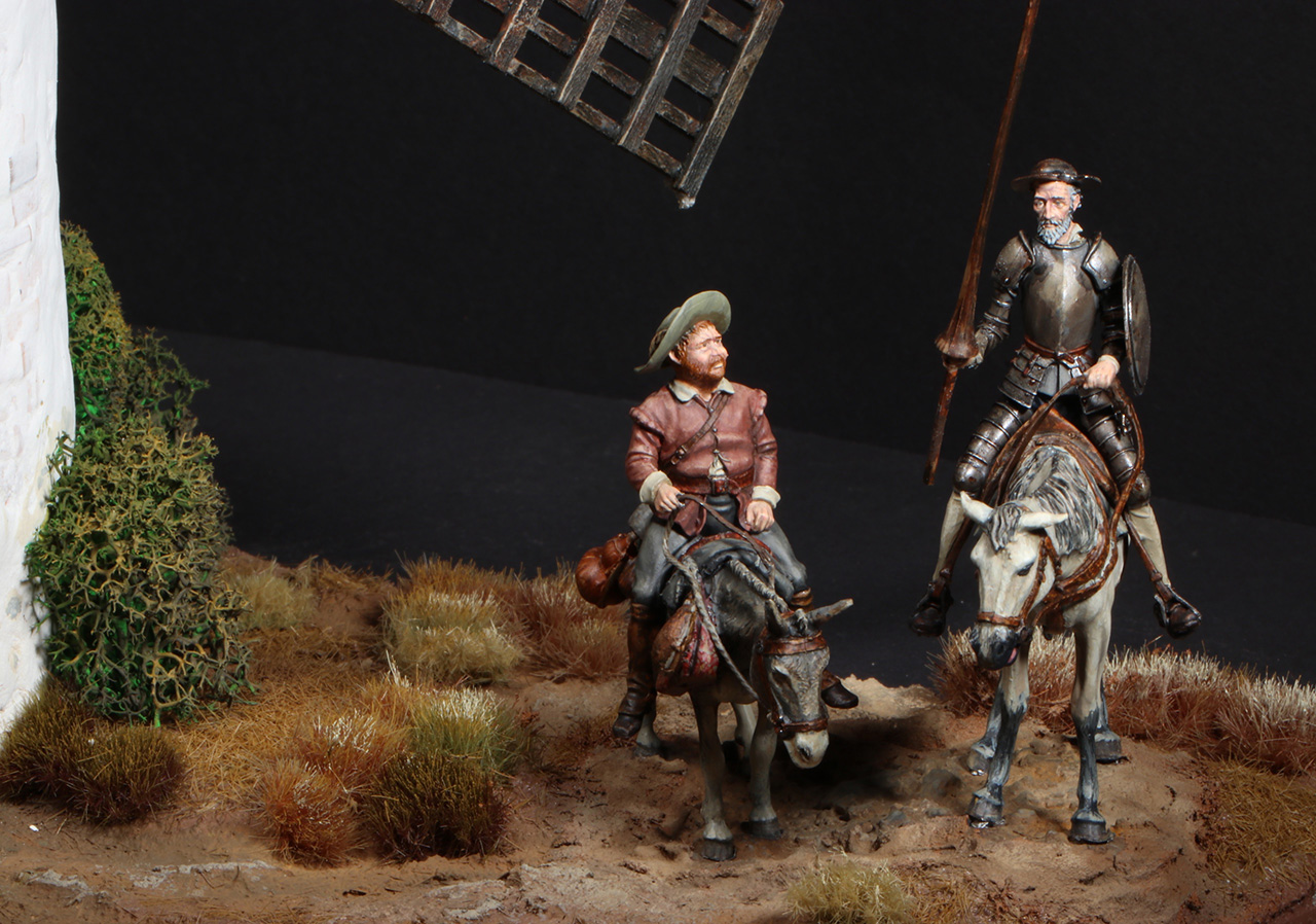 Dioramas and Vignettes: Don Quijote y Sancho, photo #4