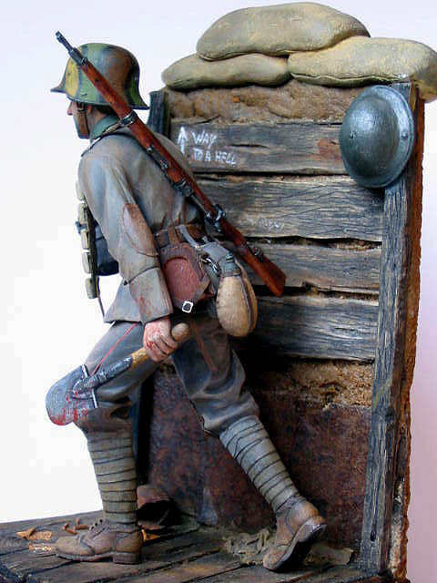 Figures: German stormtrooper, 1917-18, photo #14
