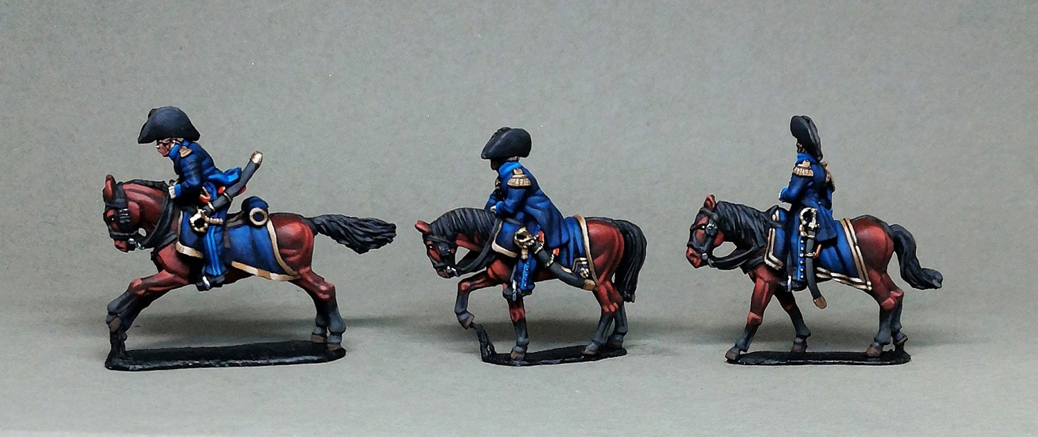 Figures: French dragoons and adjutants, 17th regt., photo #5