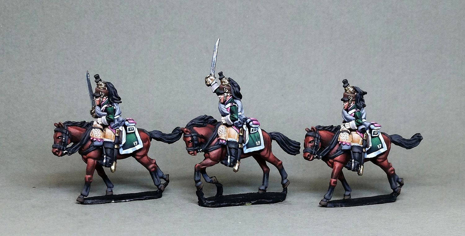 Figures: French dragoons and adjutants, 17th regt., photo #7