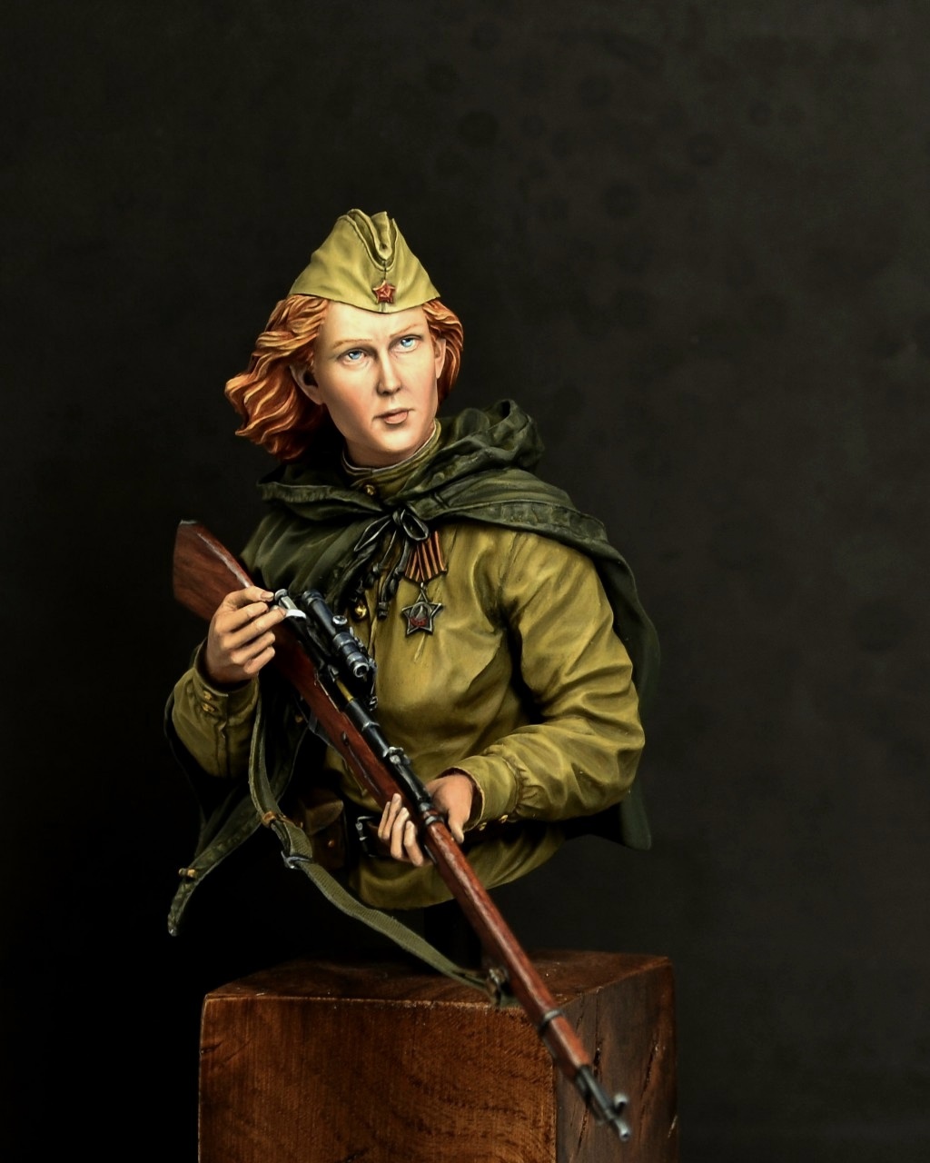 Figures: Soviet female sniper, photo #1