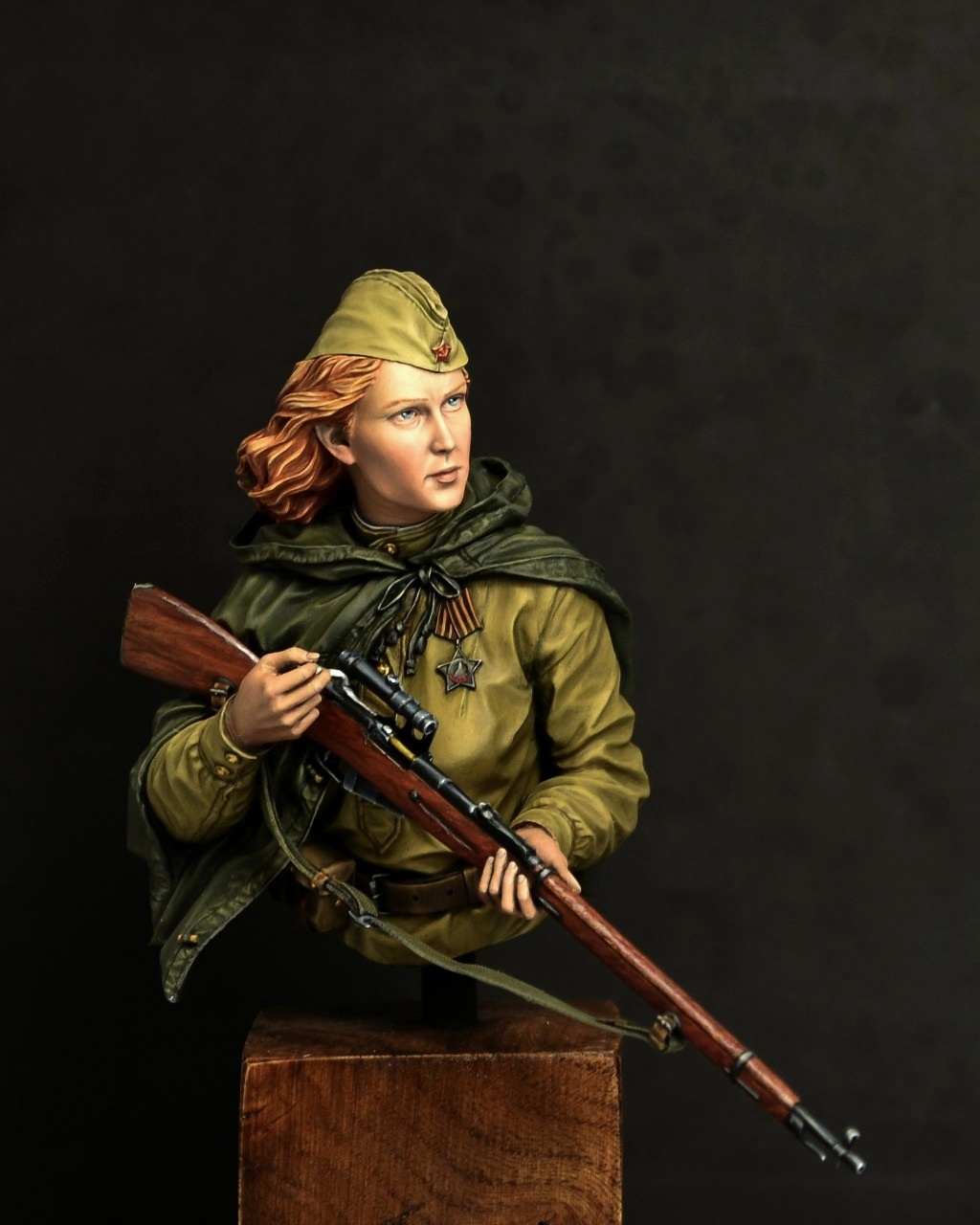 Figures: Soviet female sniper, photo #2