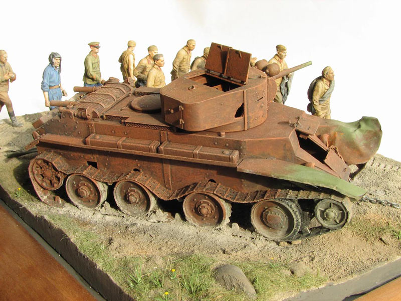 Dioramas and Vignettes: Prisoners of War. Summer 1941, photo #7