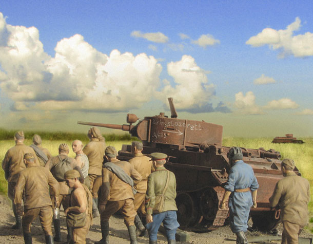 Dioramas and Vignettes: Prisoners of War. Summer 1941