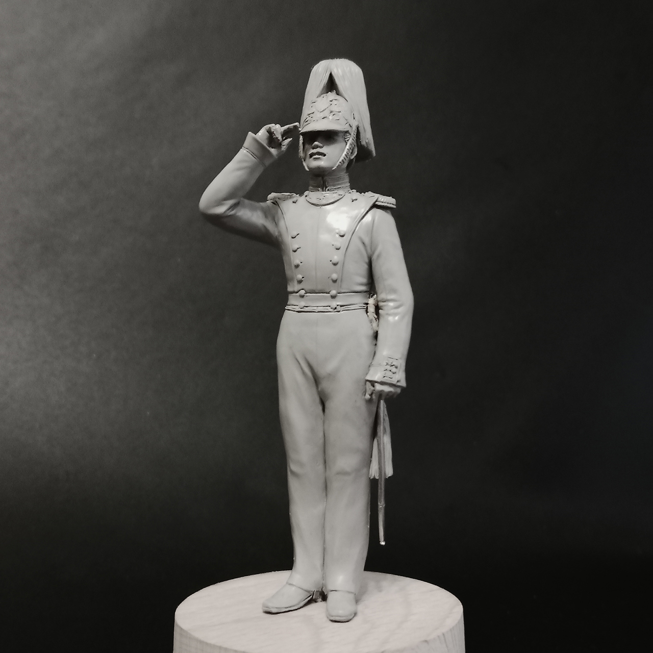 Sculpture: Senior officer, Guard infantry, 1848, photo #2