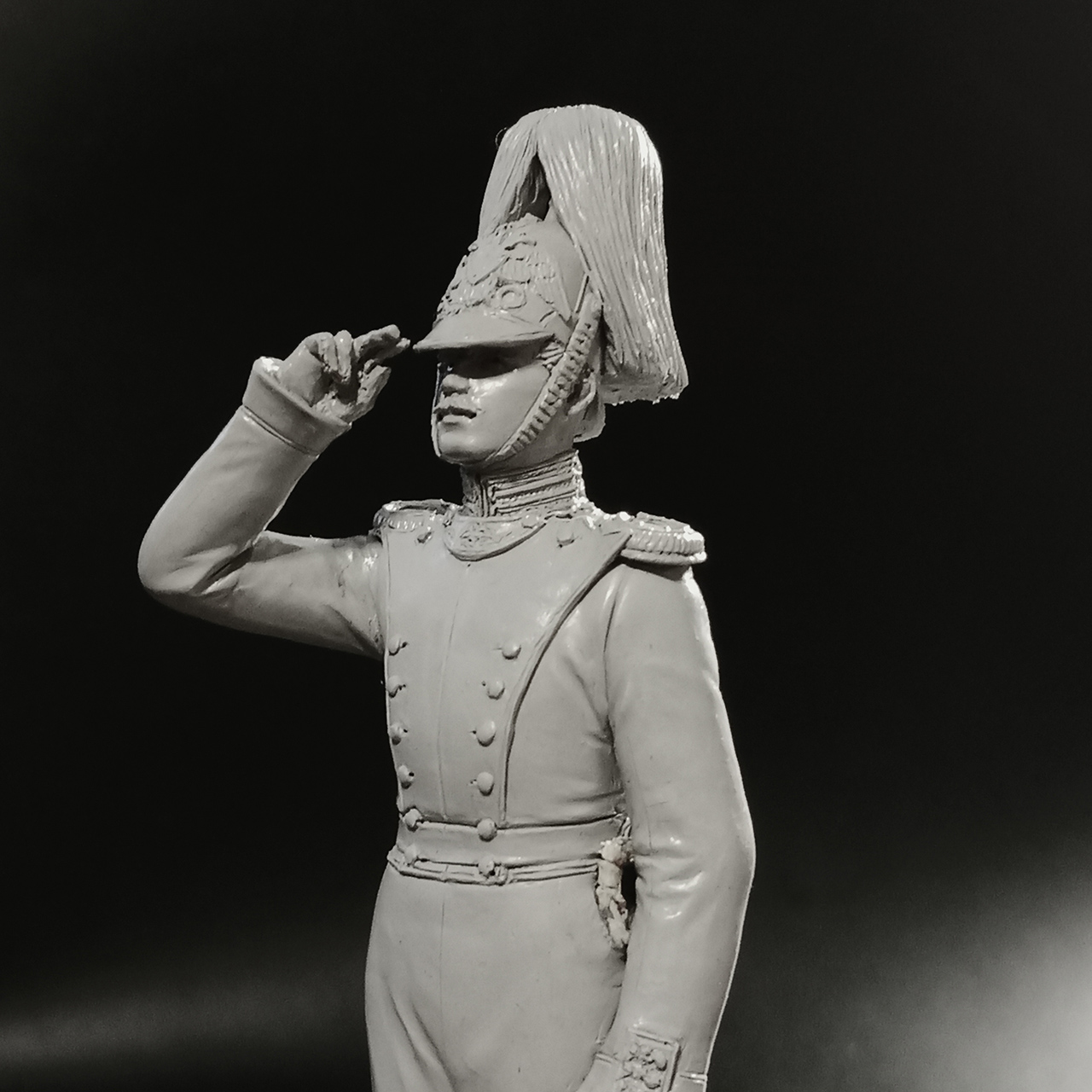 Sculpture: Senior officer, Guard infantry, 1848, photo #6