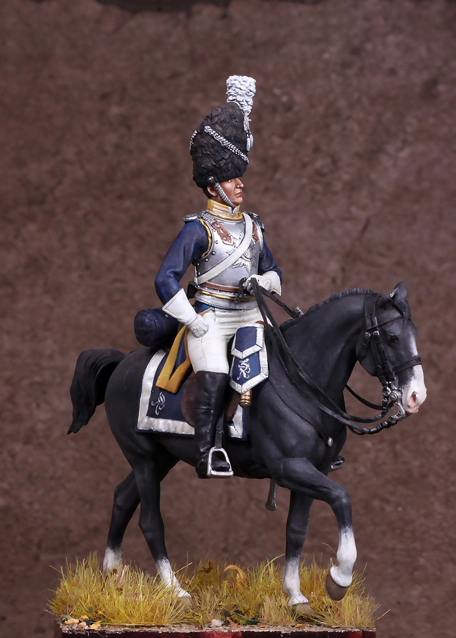 Фигурки: Офицер гвардейских конных гренадеров, Вюртемберг 1809-14 гг., фото #10