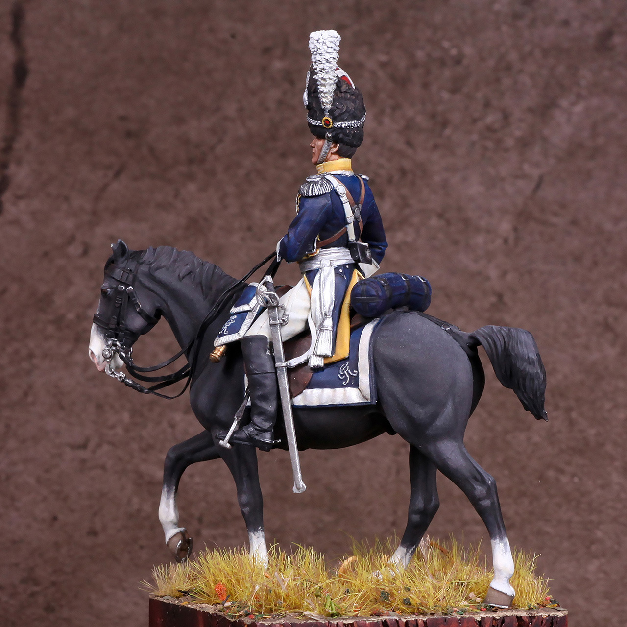 Фигурки: Офицер гвардейских конных гренадеров, Вюртемберг 1809-14 гг., фото #4