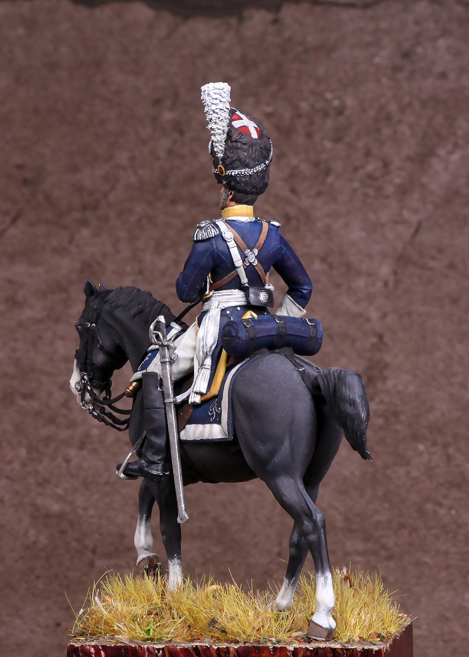 Фигурки: Офицер гвардейских конных гренадеров, Вюртемберг 1809-14 гг., фото #5