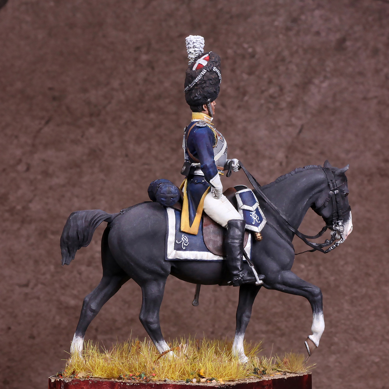 Фигурки: Офицер гвардейских конных гренадеров, Вюртемберг 1809-14 гг., фото #8