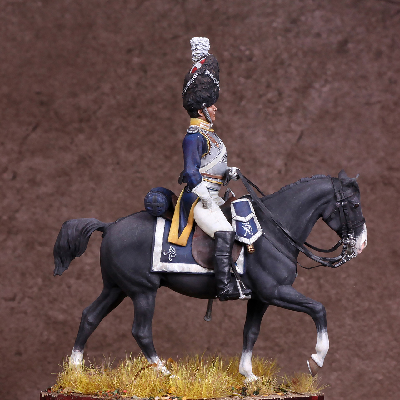 Фигурки: Офицер гвардейских конных гренадеров, Вюртемберг 1809-14 гг., фото #9