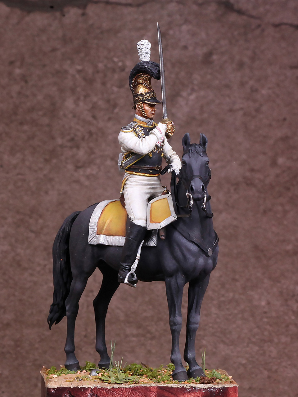 Фигурки: Офицер Саксонского Кирасирского полка фон Цастрова, фото #1