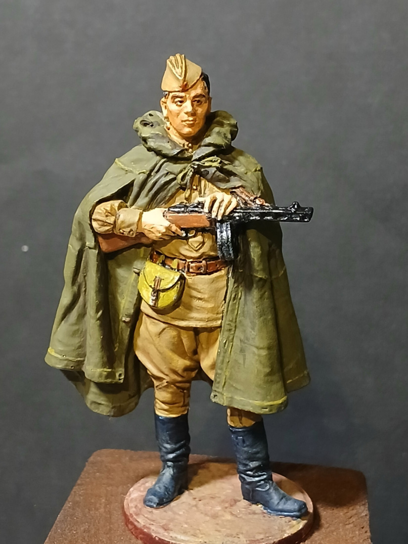 Figures: Red Army infantryman, 1943, photo #1