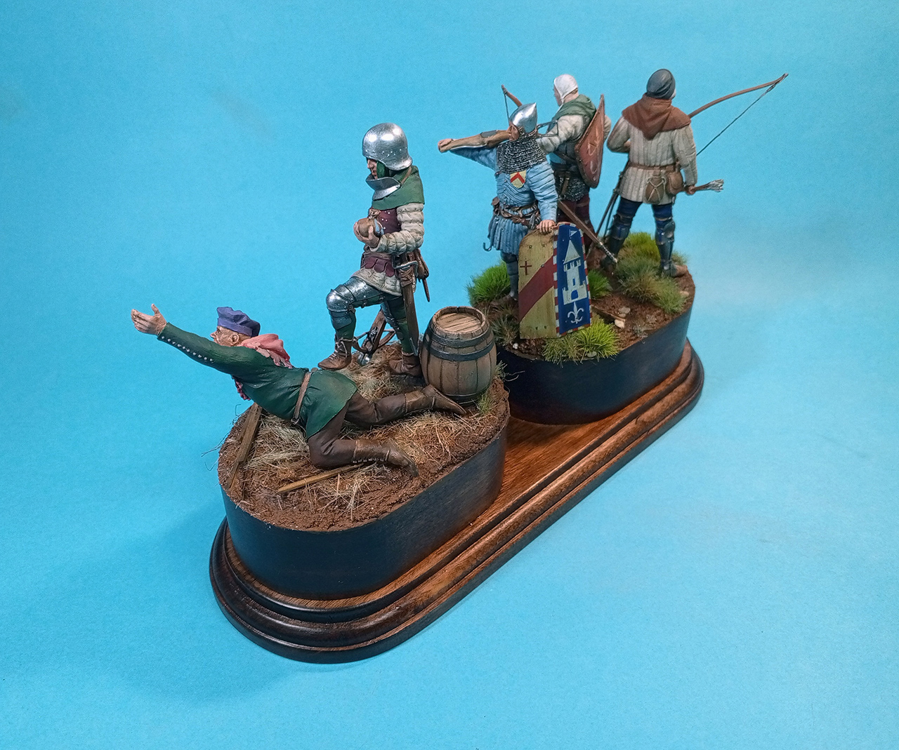 Dioramas and Vignettes: Medieval warriors, photo #1