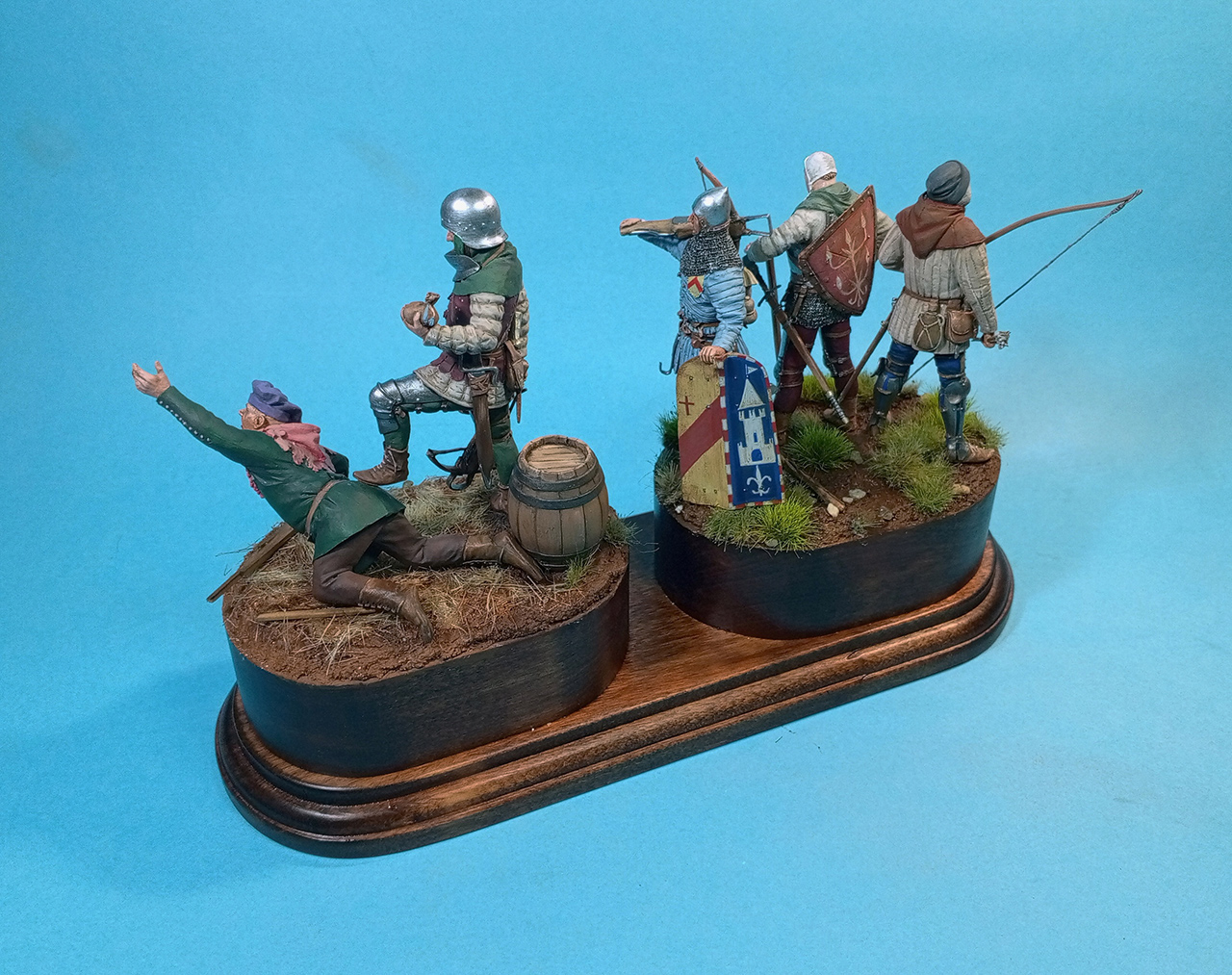 Dioramas and Vignettes: Medieval warriors, photo #2