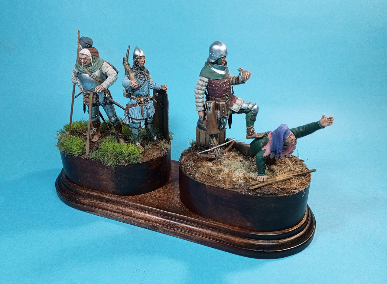 Dioramas and Vignettes: Medieval warriors, photo #3