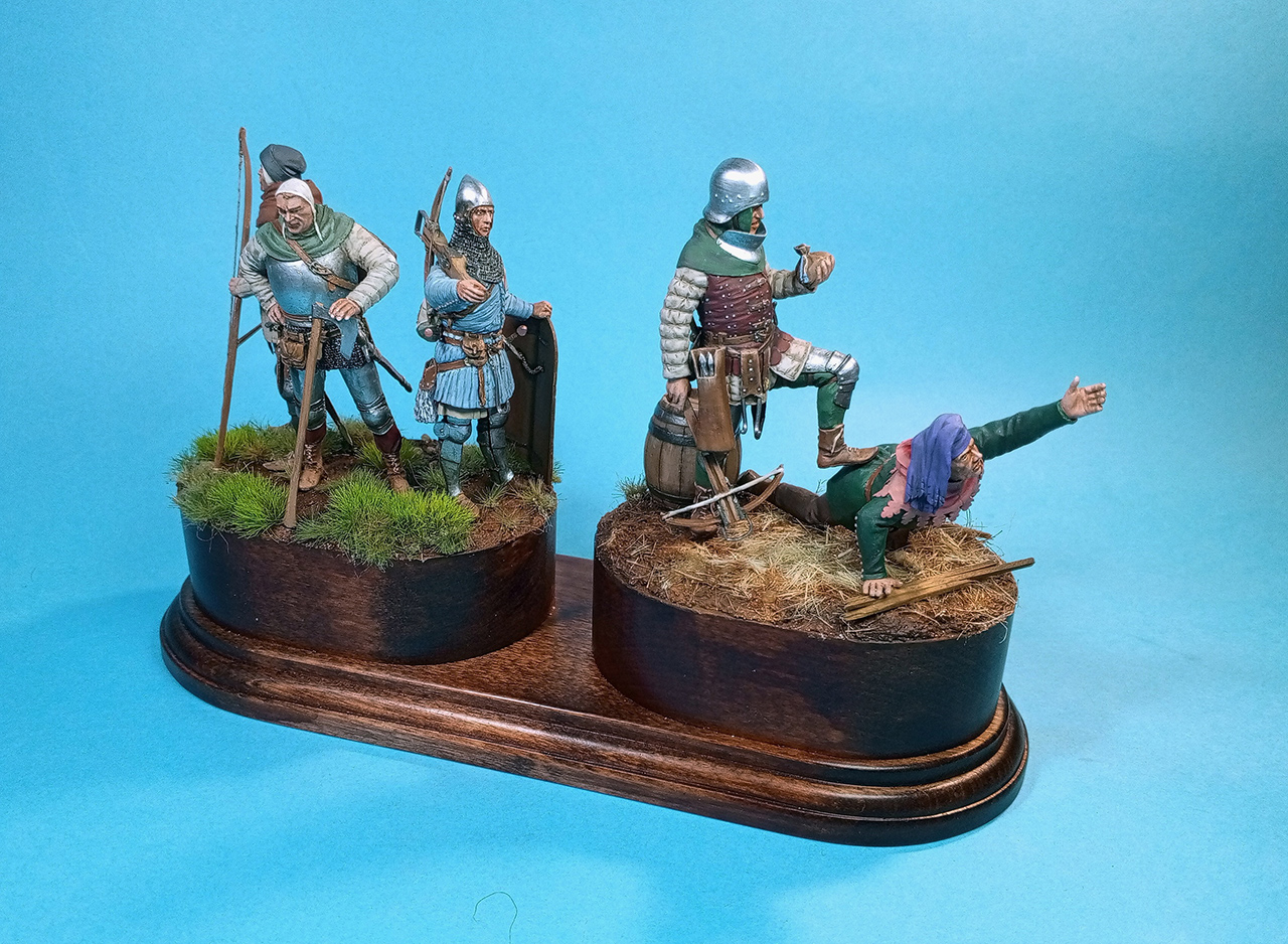 Dioramas and Vignettes: Medieval warriors, photo #6