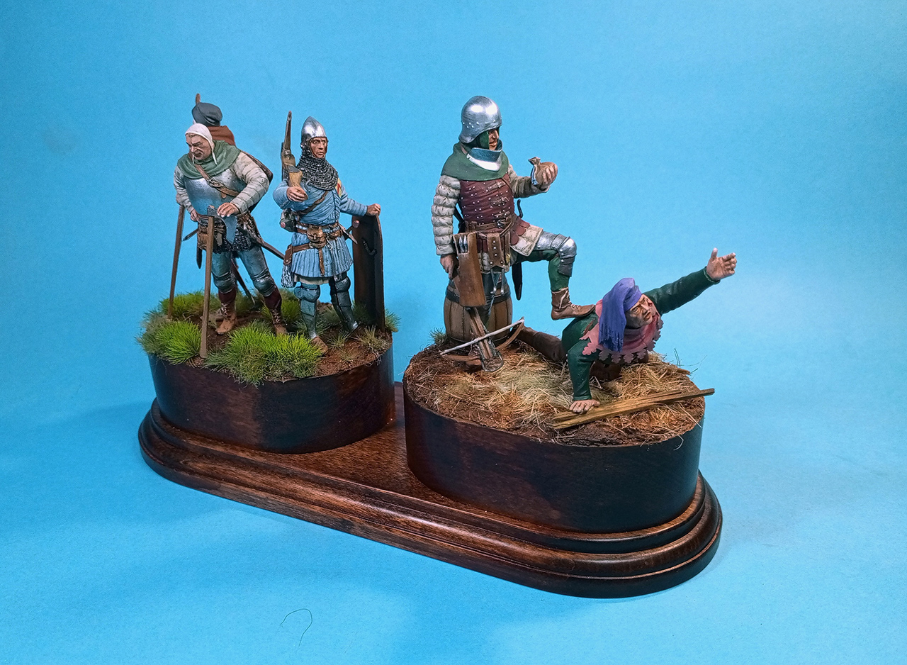 Dioramas and Vignettes: Medieval warriors, photo #7