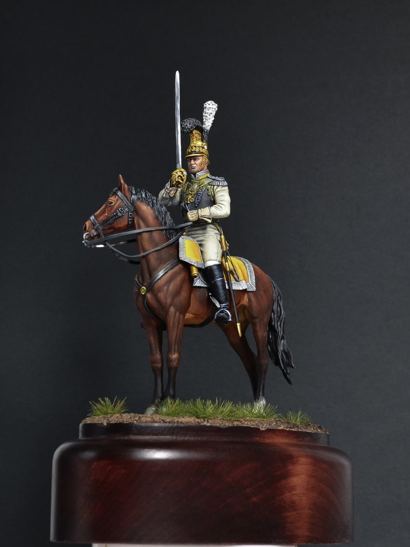 Figures: Officer, Saxon cuirassiers, 1810-13, photo #1