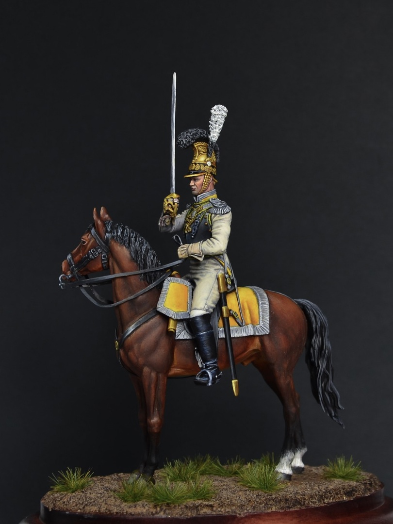 Figures: Officer, Saxon cuirassiers, 1810-13, photo #3