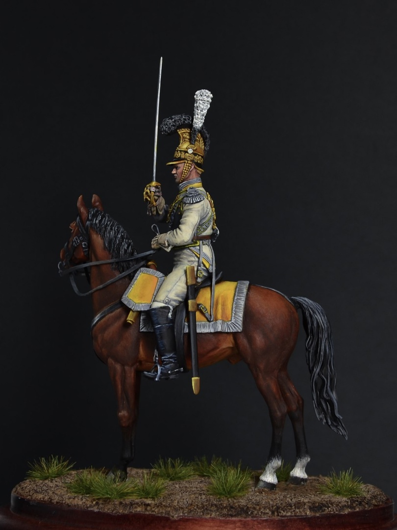Figures: Officer, Saxon cuirassiers, 1810-13, photo #4