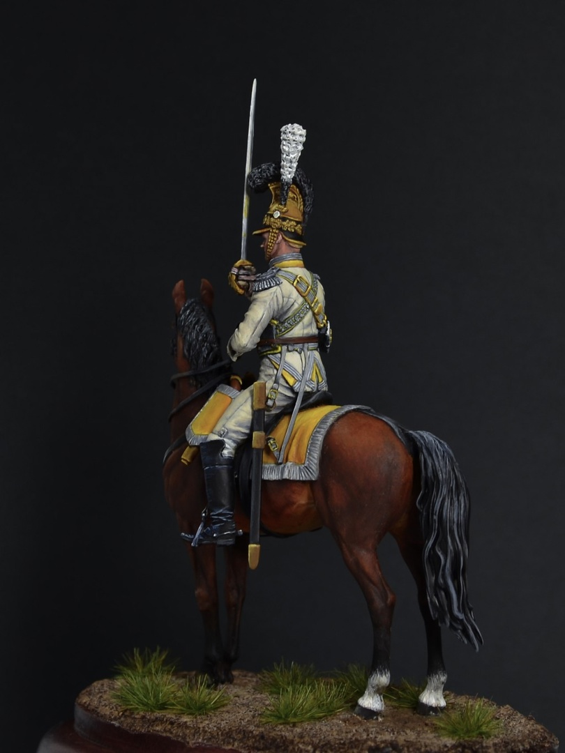 Figures: Officer, Saxon cuirassiers, 1810-13, photo #5
