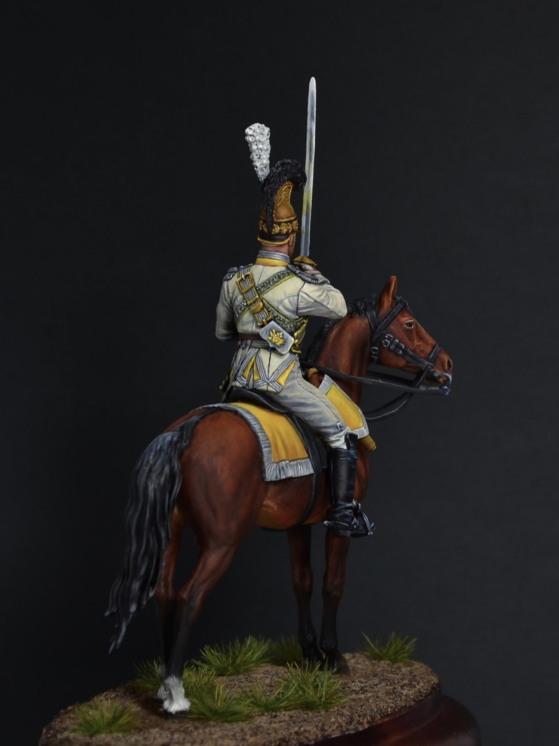 Figures: Officer, Saxon cuirassiers, 1810-13, photo #6