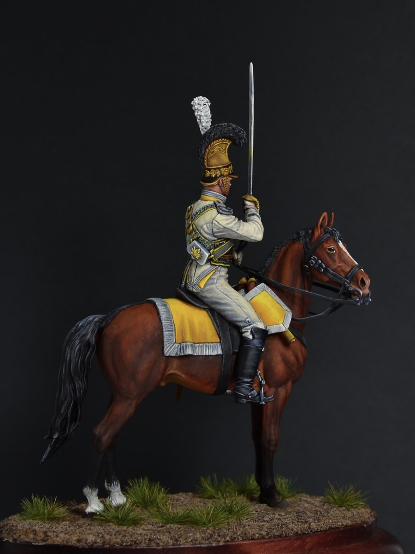 Figures: Officer, Saxon cuirassiers, 1810-13, photo #7