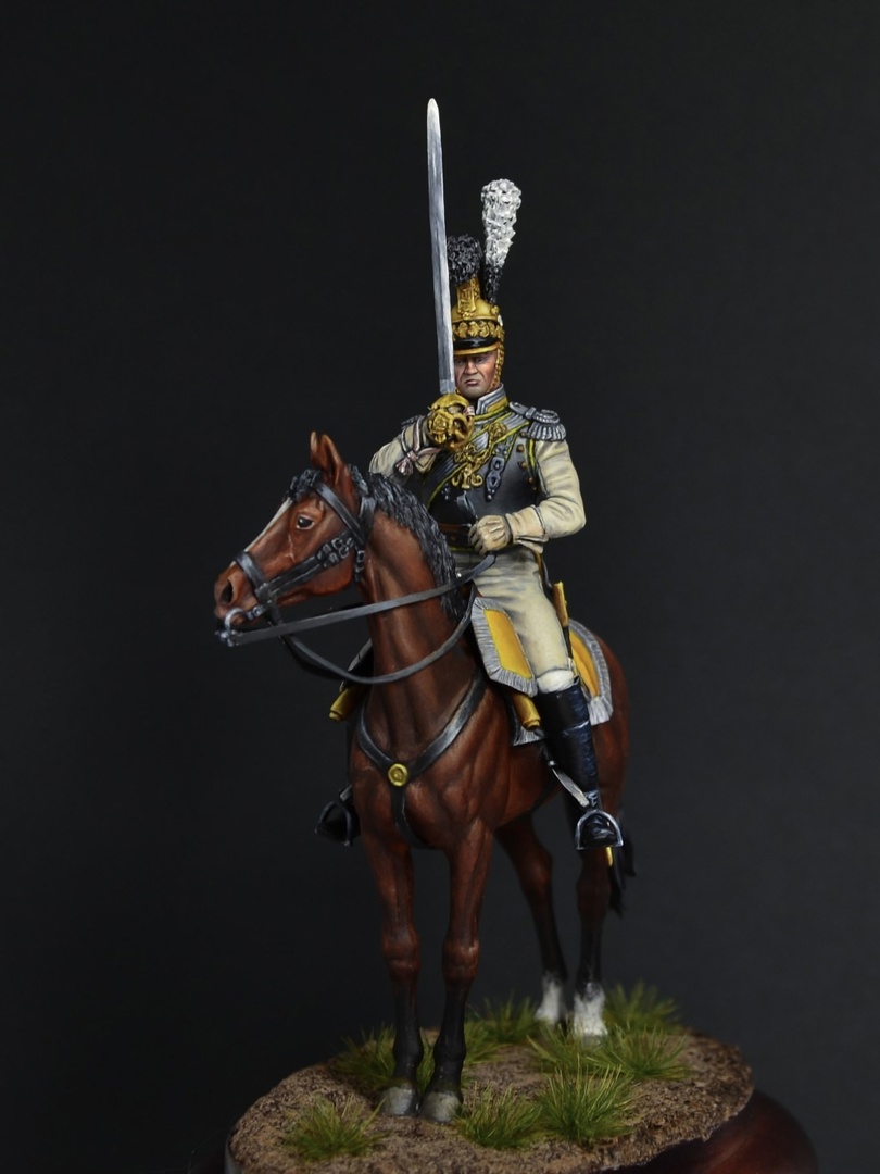 Figures: Officer, Saxon cuirassiers, 1810-13, photo #9