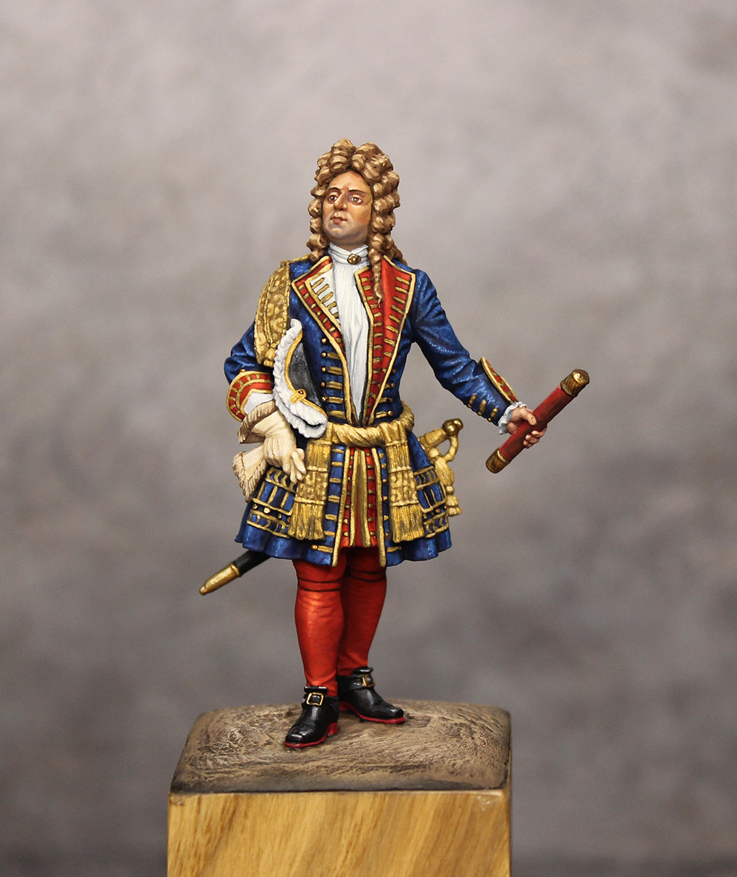 Фигурки: Генерал-адмирал Франц Лефорт. 1696 год, Россия, фото #1