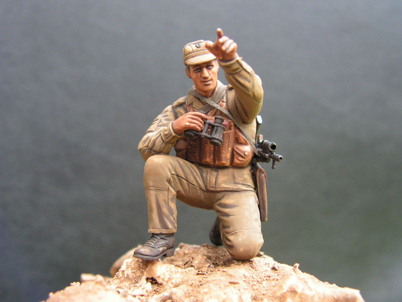 Dioramas and Vignettes: At the fire position. Afghanistan 1989, photo #5