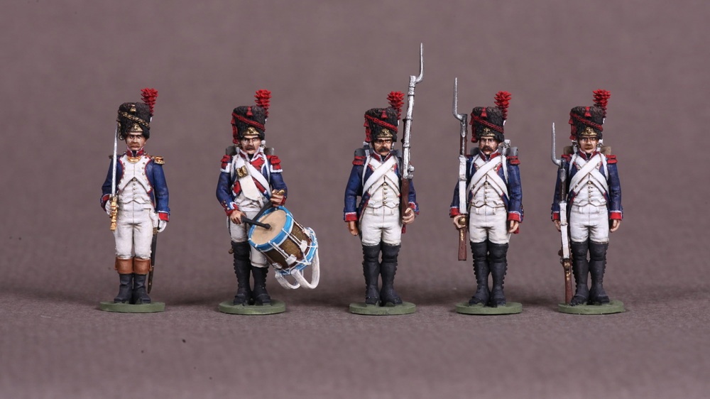 Figures: French line infantry grenadiers. 1812, photo #1