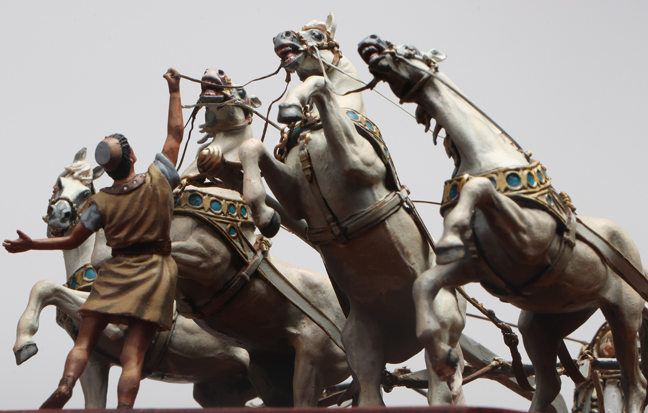 Dioramas and Vignettes: Roman quadriga, photo #10