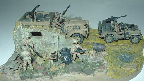 Dioramas and Vignettes: ANZAC, 1942