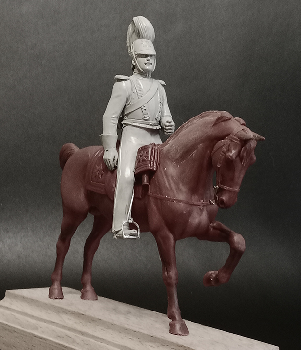 Скульптура: Кирасир, 1835 г. 