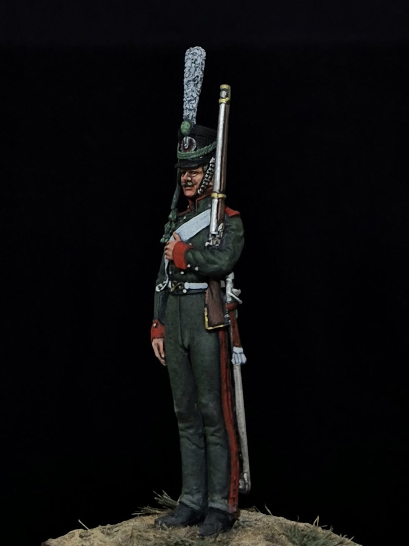 Фигурки: Рядовой армейского конно-егерского полка. Россия, 1812-14гг, фото #2